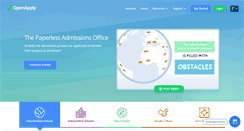 Desktop Screenshot of openapply.com